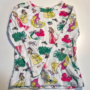 Baby gap Disney toddler matching set princess themed.